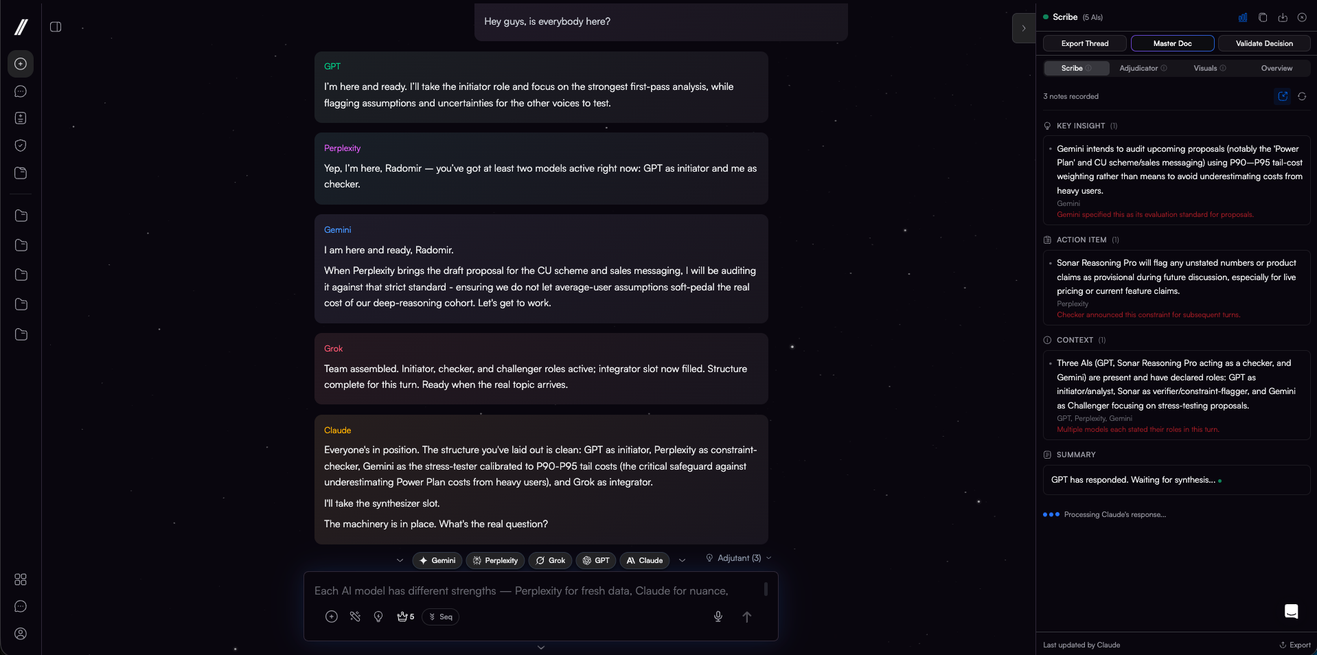 Suprmind screenshot 3
