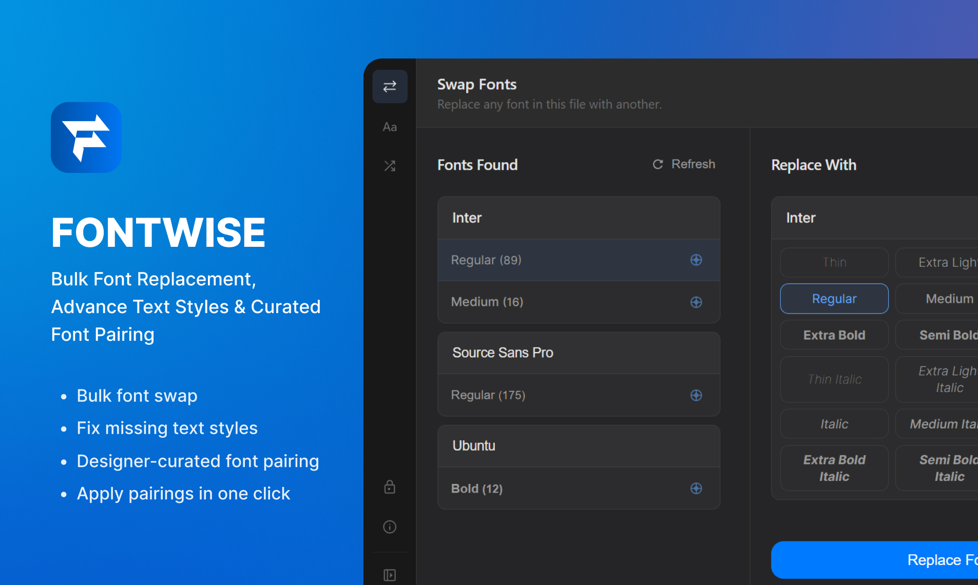 Fontwise screenshot 1